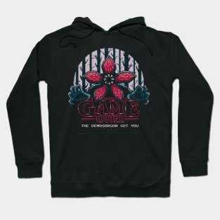 Demogorgon game over - Stranger things - Retro gaming pixel Hoodie